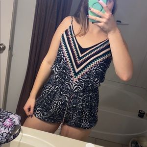 Multicolored romper